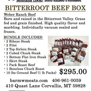Bitterroot Beef Box